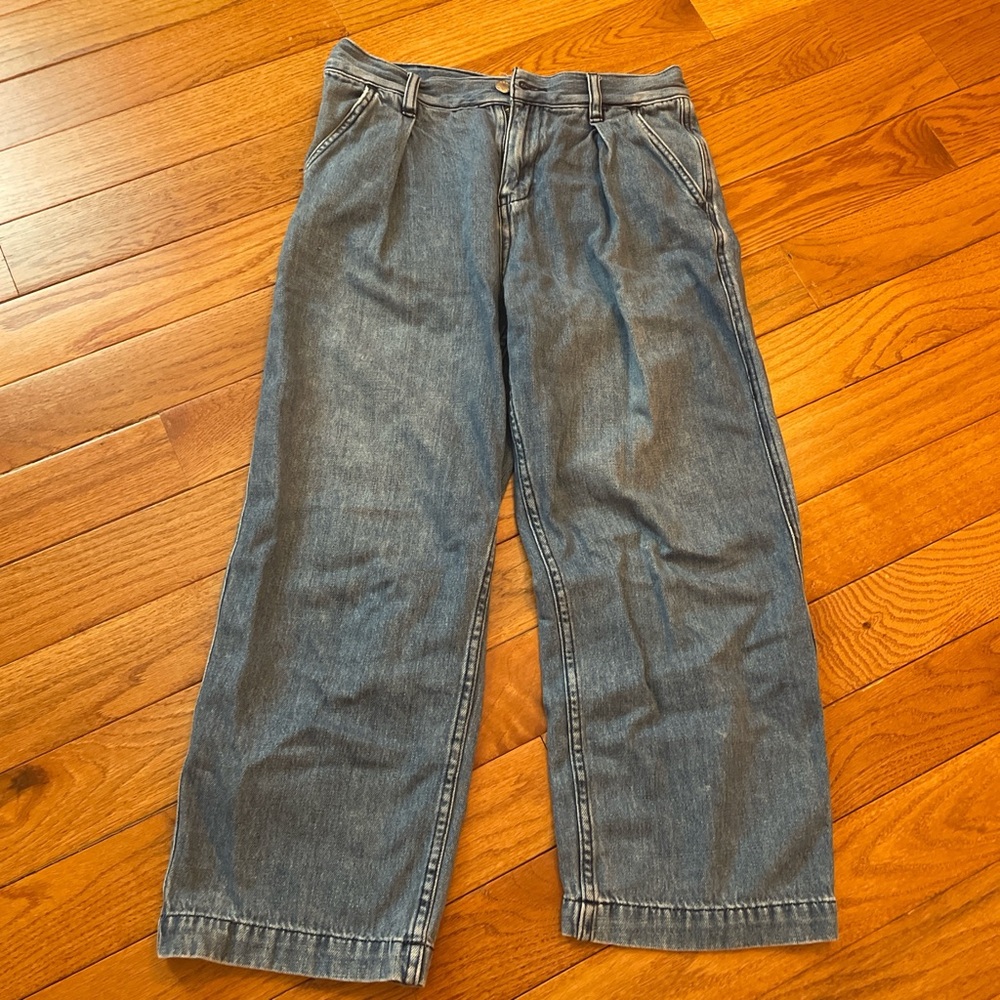 Free people cropped jeans